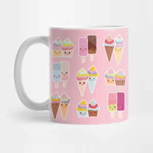 Cupcakes, Ice Cream and Ice Lolly Mug